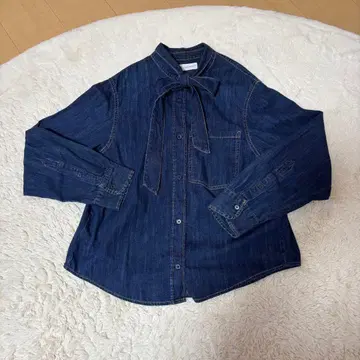 자라 데님 셔츠