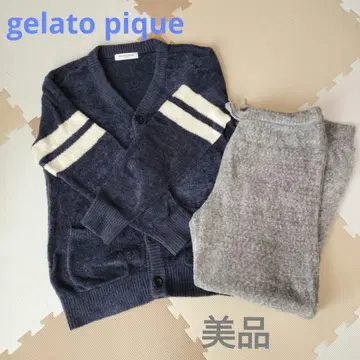 GELATO PIQUE 네이비 가디건 팬츠 상하의 세트 새상품급