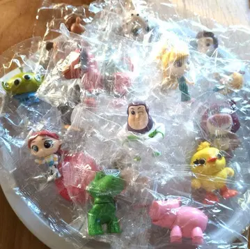 디즈니 캡슐 토이 피규어 세트 17개