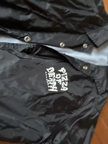 Pizza of Death 나일론 자켓 s 블랙