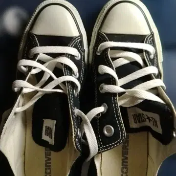 CONVERSE ALL STAR 블랙 스니커즈