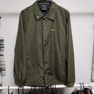 BackChannel 나일론 자켓 올리브