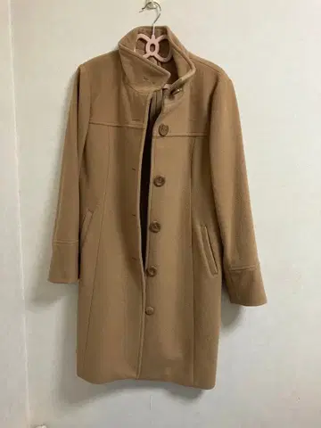 새상품급 [ RU ] 울 코트 카멜 LL 사이즈