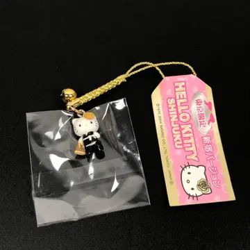 헬로키티 스트랩 도쿄 한정판 신주쿠 버전 Sanrio