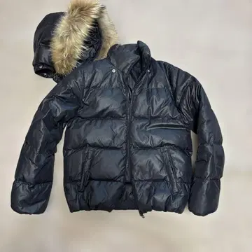 Let Good Fortune 퍼 다운 자켓