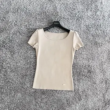 FOXEY 38 톤 다운 베이지 제리빈 니트