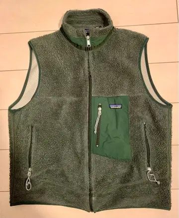 Patagonia 플리스 베스트 그린