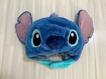 스티치 귀달린 플리스 모자