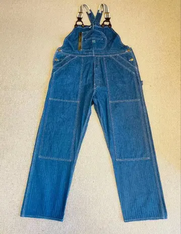 graphzero 헤링본 데님 오버롤 빅 사이즈