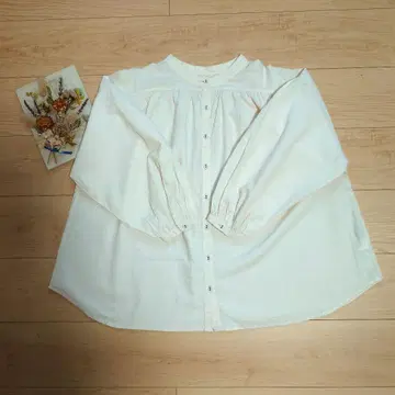 [컨디션 최상] 사만사 모스모스 베이지 아이보리 긴팔 블라우스 SM2 F