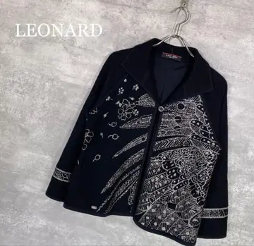 [ LEONARD ] 레오나르 (L) 호일 프린트 자켓