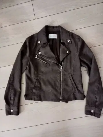 PINKY&DIANNE 스웨이드 느낌 라이더 자켓 36