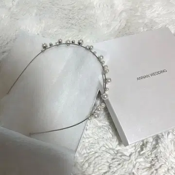 ANNAN WEDDING 대형 펄 머리띠 ( RO32 )