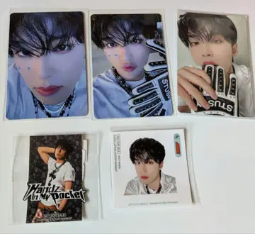 JO1 HIMP FC반 솔로 재킷 트레이딩 카드 스티커 코노 준키