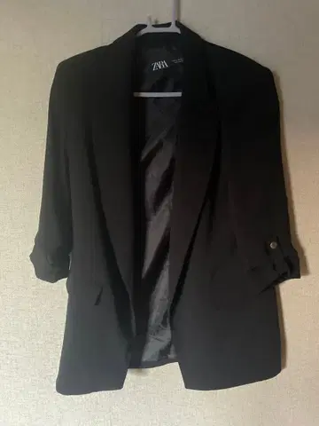 ZARA 테일러드 자켓 블랙