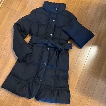 Viaggio Blu 블랙 다운 자켓 사이즈 1