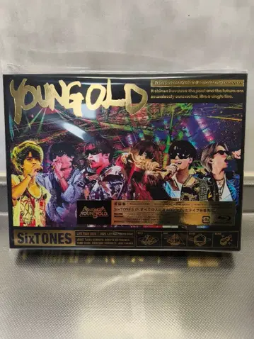 YOUNG OLD (Blu-ray 초회반) SixTONES 4매조