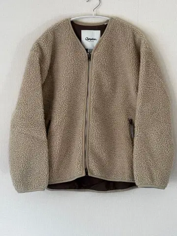 Gymphlex 보아 자켓 블루종 베이지 14 짐플렉스