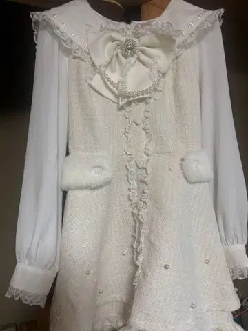 ankrouge 셋업 원피스 트위드