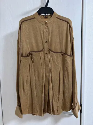 TODAYFUL 베이지 긴팔 셔츠