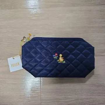 [ 미사용 새상품 ] FEILER 학교 페이러 하이디 펜 케이스 네이비