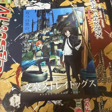 문호 스트레이독스 쌍흑 엽서