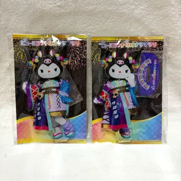 산리오 퓨로랜드 네오나츠마츠리 경품 아크릴 스탠드 쿠로미