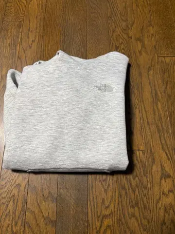 THE NORTH FACE 그레이 후드 부착 트레이닝복 XL