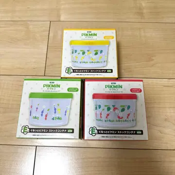 빙글빙글 피크민 재고 컨테이너 3세트