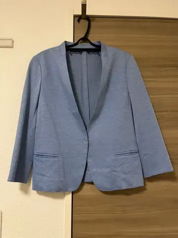 여름용 노카라 자켓 라이트 블루 11호