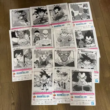 드래곤볼 제일복권 40주년 클리어 파일 세트 15종 세트