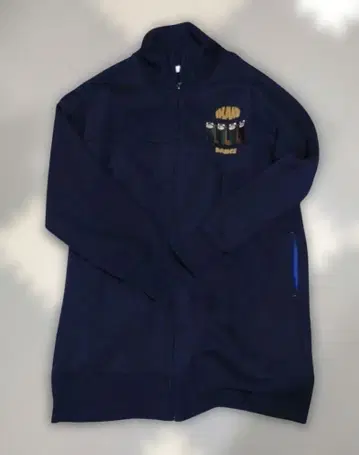 이카쿠 봉쥬르 프랑스 속기모 지퍼 롱 맨투맨