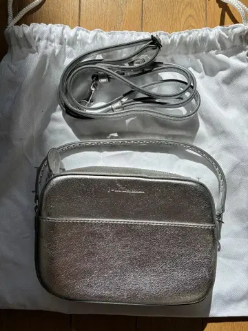 J&M DAVIDSON TOP HANDLE PEBBLE MINI 실버