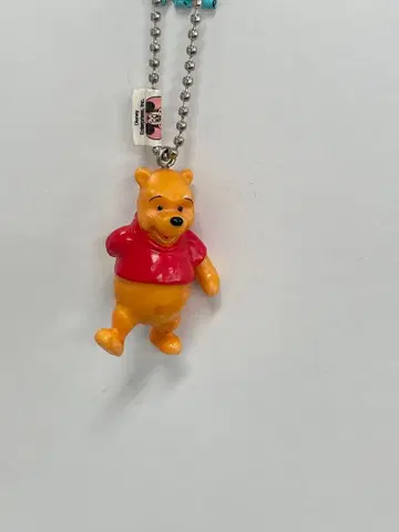 푸우 키링 쇼와 레트로 빈티지 키링 디즈니 레어