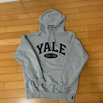 남성용 후드티 그레이 YALE UNIVERSITY