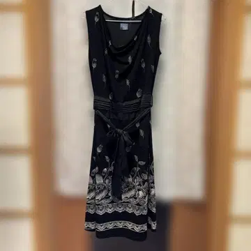 Bou Jeloud 블랙 롱 원피스