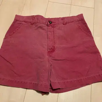 patagonia 빨간색 계열 숏팬츠