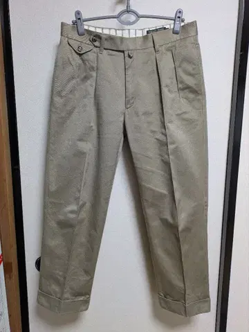 [컨디션 최상] 번스토머 맥아더 2 카키 XL 센터 프레스 커스텀