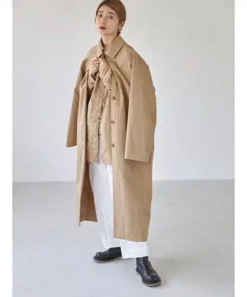 TODAYFUL 스탠드 카라 오버코트