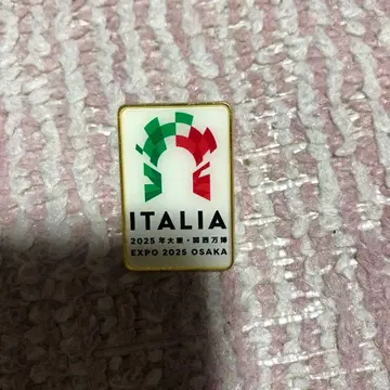 ITALIA 2025 오사카 엑스포 핀 배지