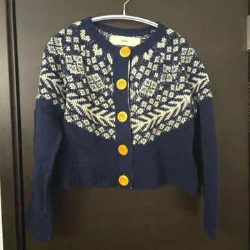 퍼 퍼. 네이비 가디건