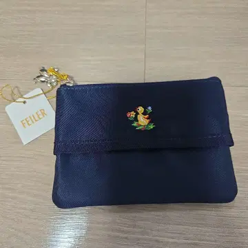 [ 미사용 새상품 ] FEILER 학교 페이러 하이디 티슈 파우치 네이비