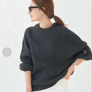 Plage 파인 울 카타아제 뉴앙스 크루 풀오버 니트