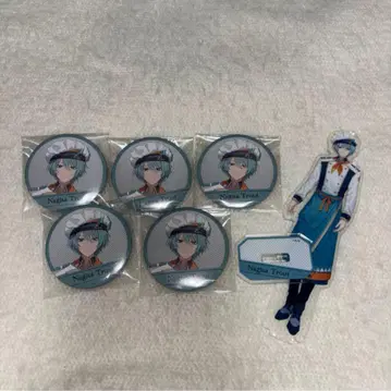 Nagisa Trout 캔뱃지 6개 세트 아크릴 스탠드