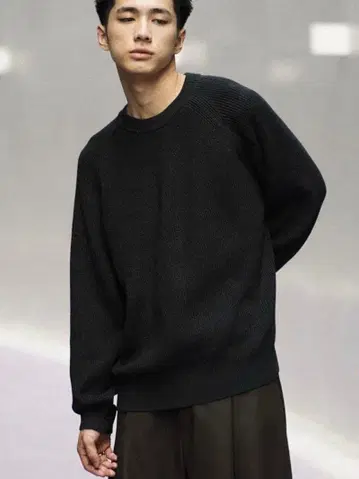 WYM LIDNM STANDARD AZE MELANGE KNIT M