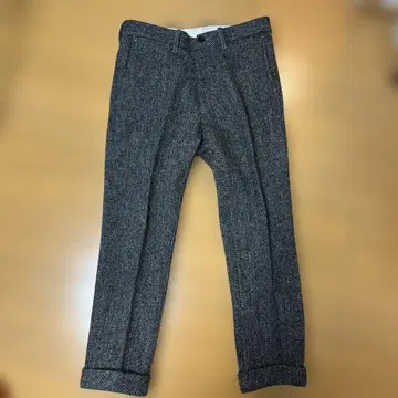 Freak's store Harris Tweed 헤링본 슬랙스