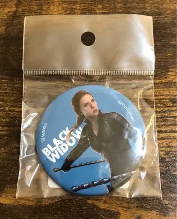 어벤져스 블랙 위도우 캔뱃지