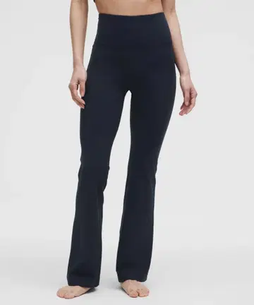 Groove 슈퍼 하이라이즈 플레어 팬츠 Nulu 아시아 핏