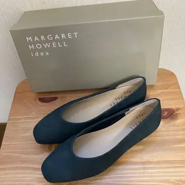 미사용 새상품 마가렛호웰 아이디어 플랫 펌프스 다크 그레이