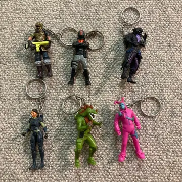 Fortnite 피규어 키링 6개 세트